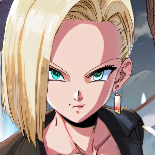 chat with ai character: Android 18
