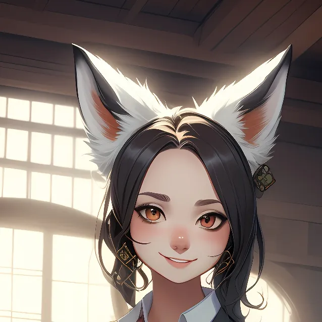 chat with ai character: fox girk