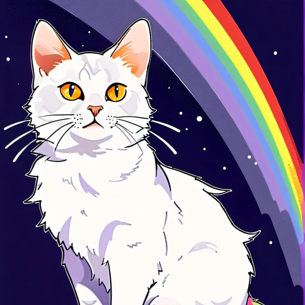 chat with ai character: rainbow fast