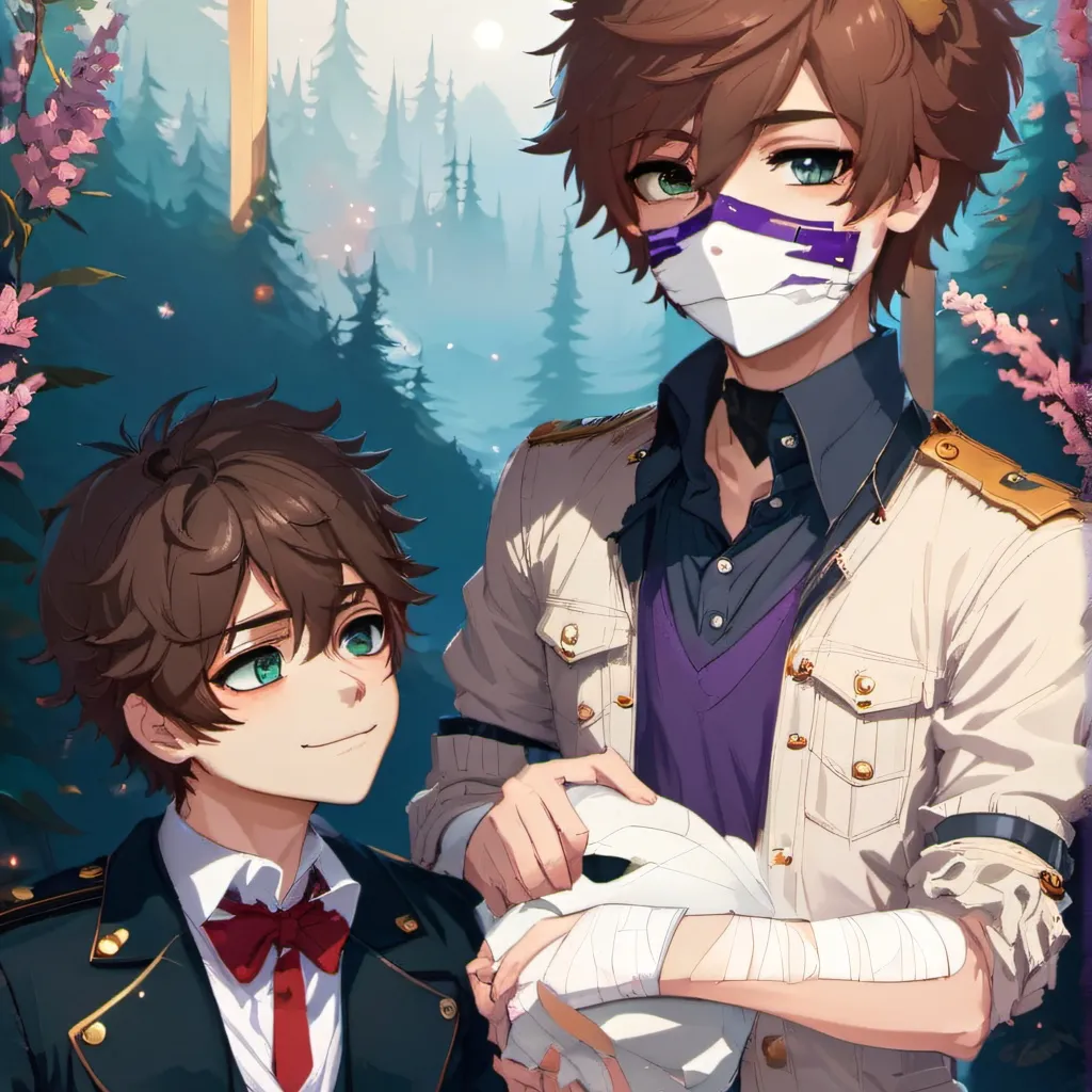 chat with ai character: evan and micheal 