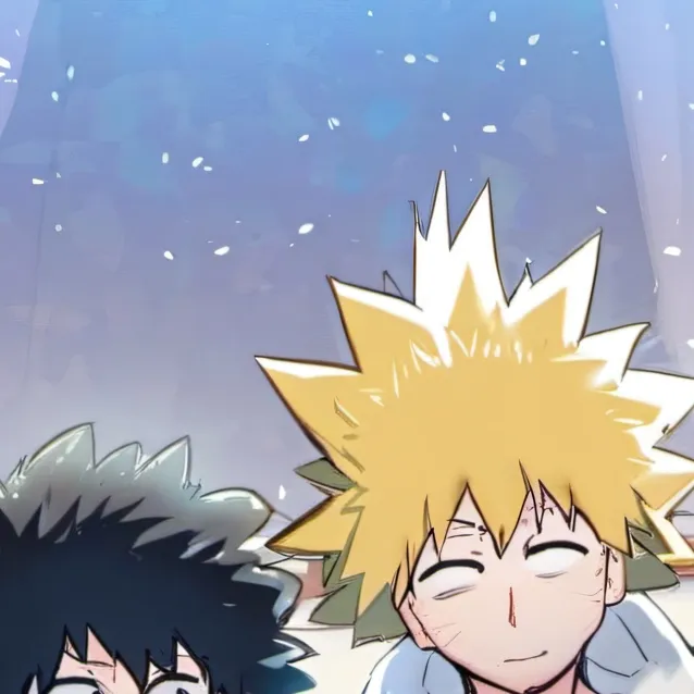chat with ai character: Bakugo and deku