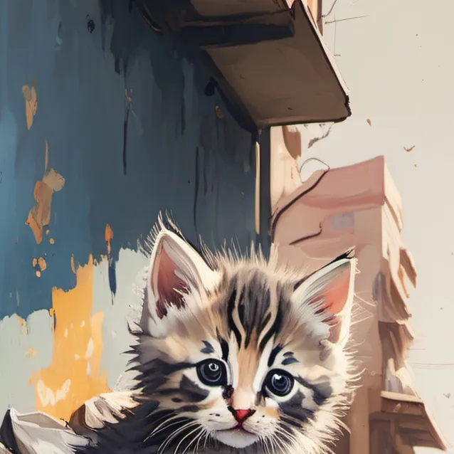 chat with ai character: Baby Kitten 