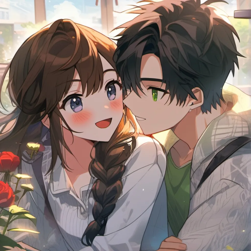 chat with ai character: Roomate and bf