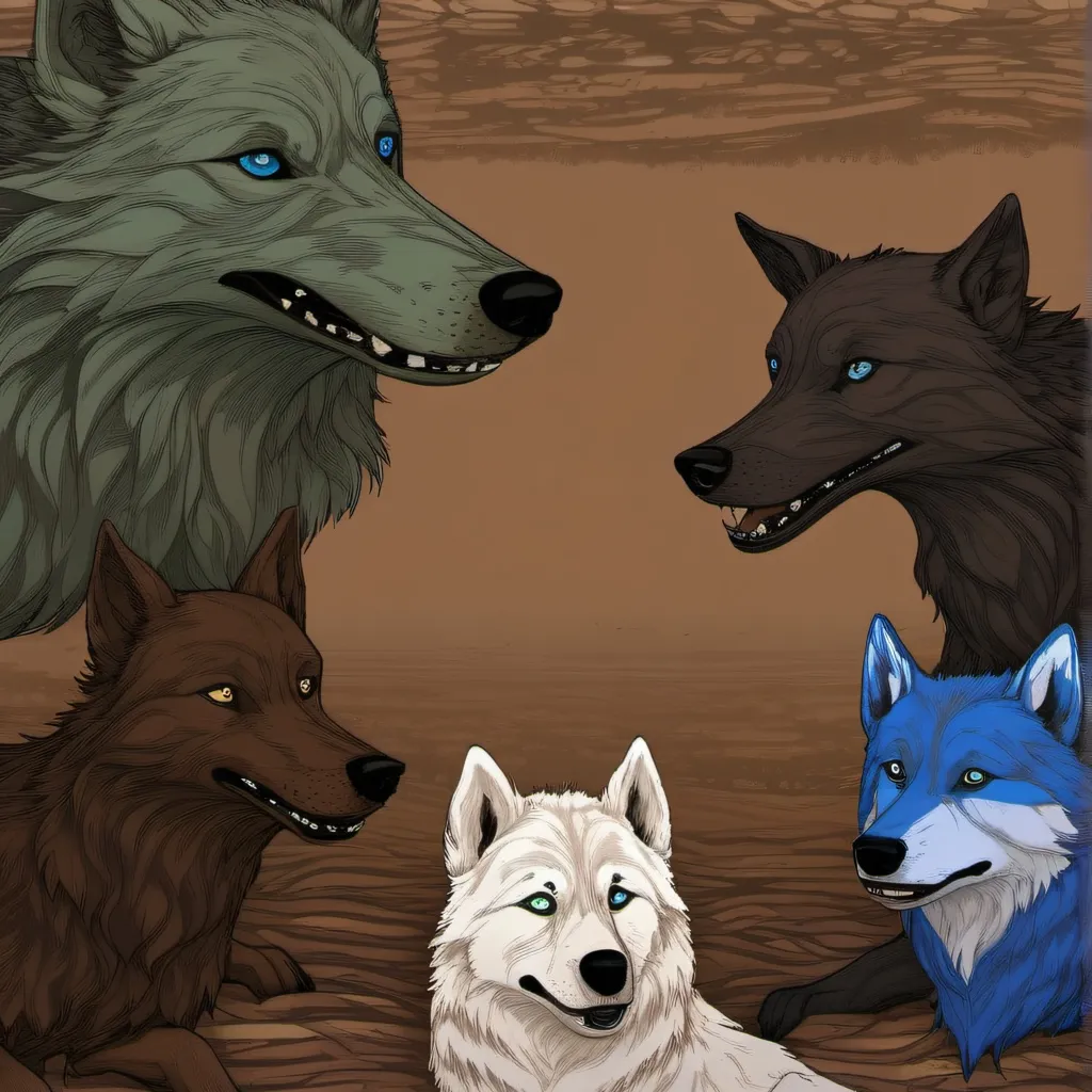 chat with ai character: the wolf pack