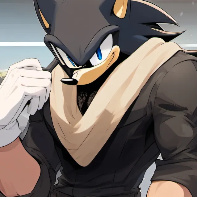 chat with ai character: Sonic but emo