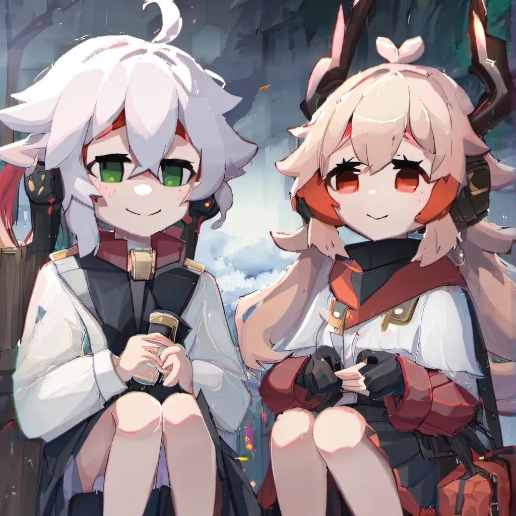 chat with ai character: luna and mako
