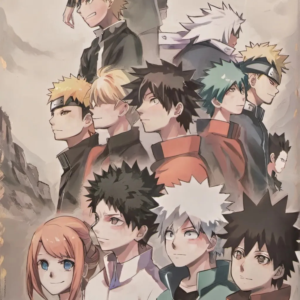 chat with ai character: Anime group