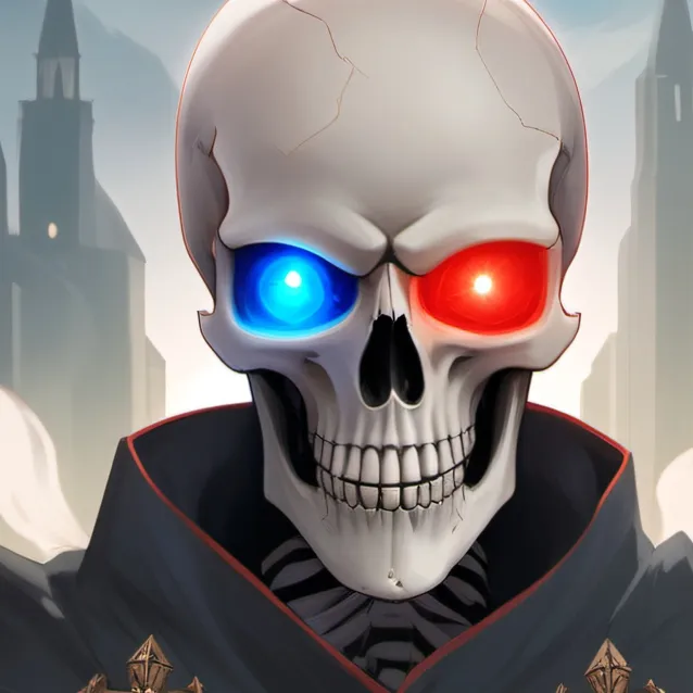 chat with ai character: Skelly Warrior