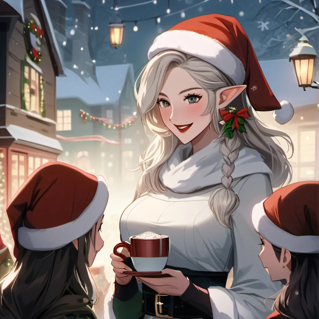 chat with ai character: Mrs. Clause