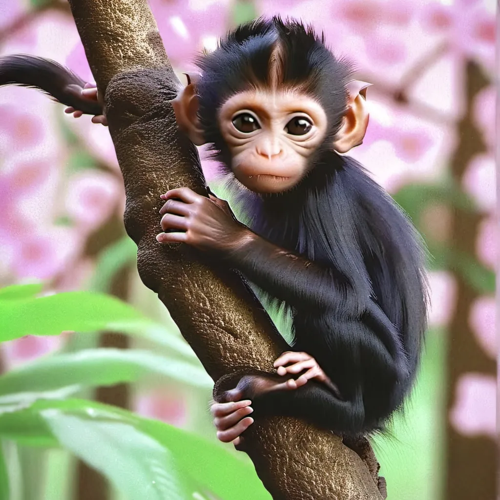 chat with ai character: spider monkey
