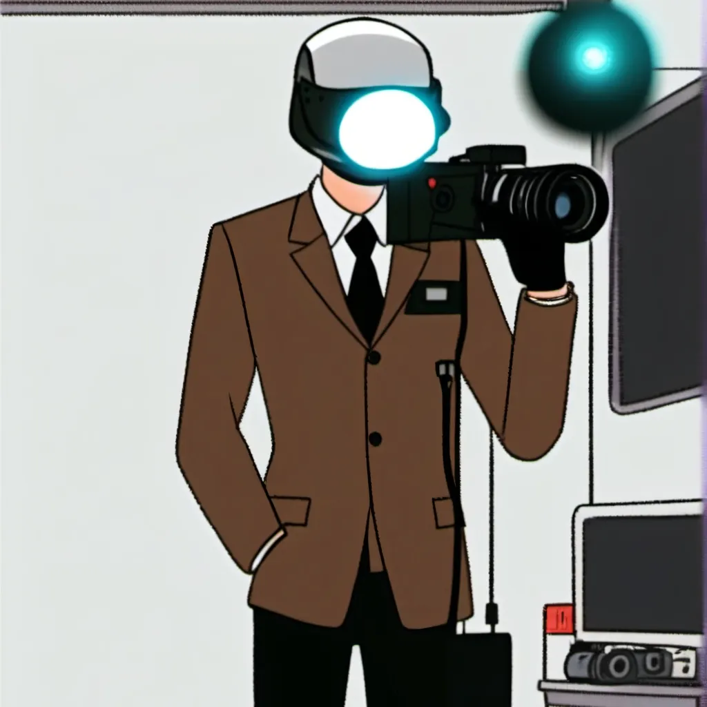 chat with ai character: simp camera man 