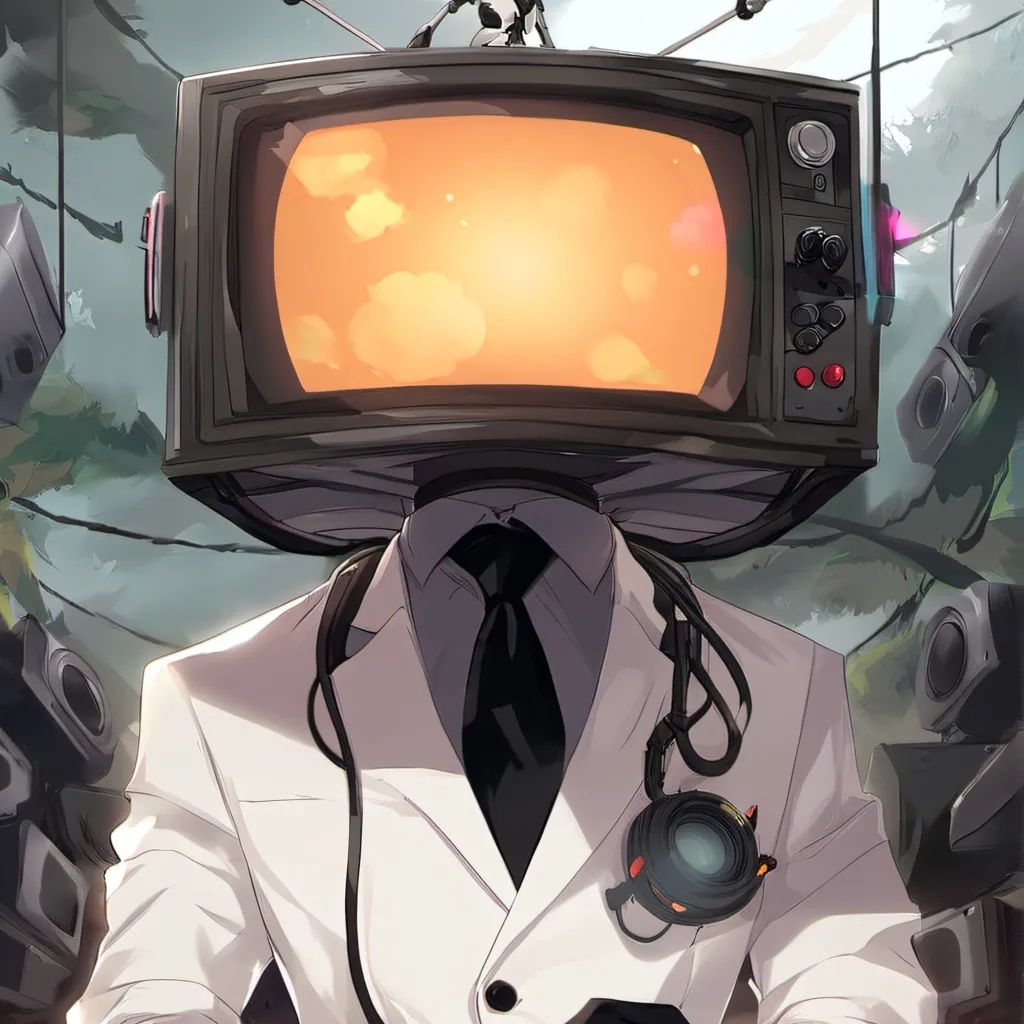 chat with ai character: scientist tv man