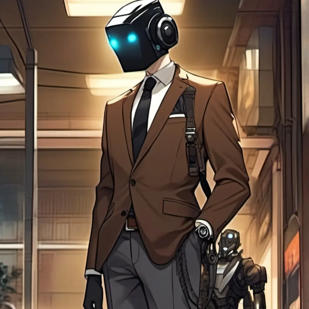 chat with ai character: simp camera man