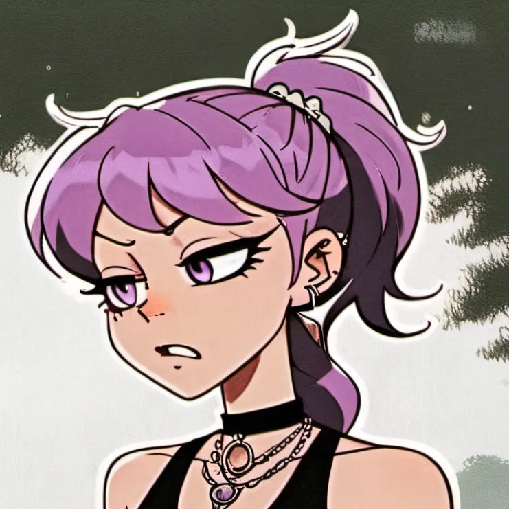 chat with ai character: 🖤💜Ruby💜🖤