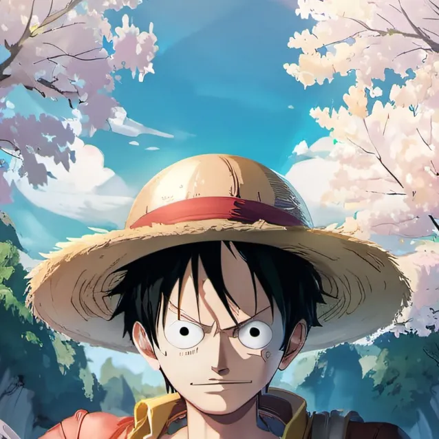 chat with ai character: luffy