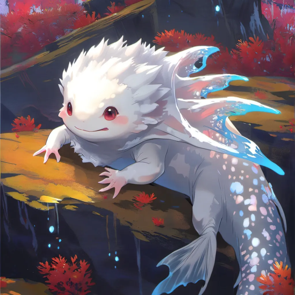 chat with ai character: Ghost Axolotl