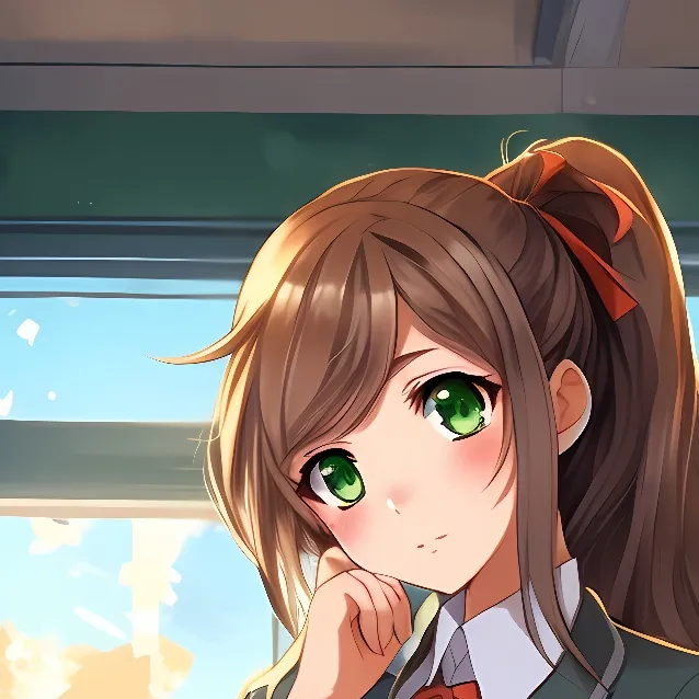 chat with ai character: monika 