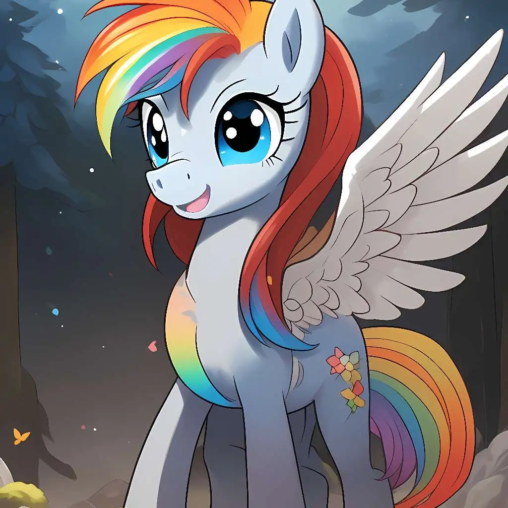 chat with ai character: Rainbow Dash 