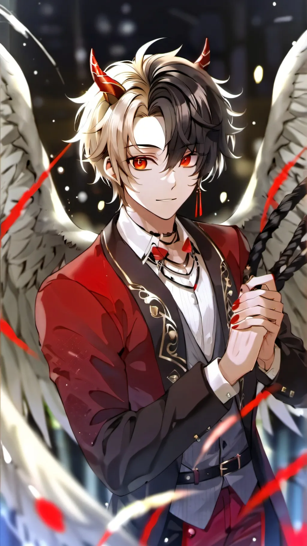 ai character: Lucas background