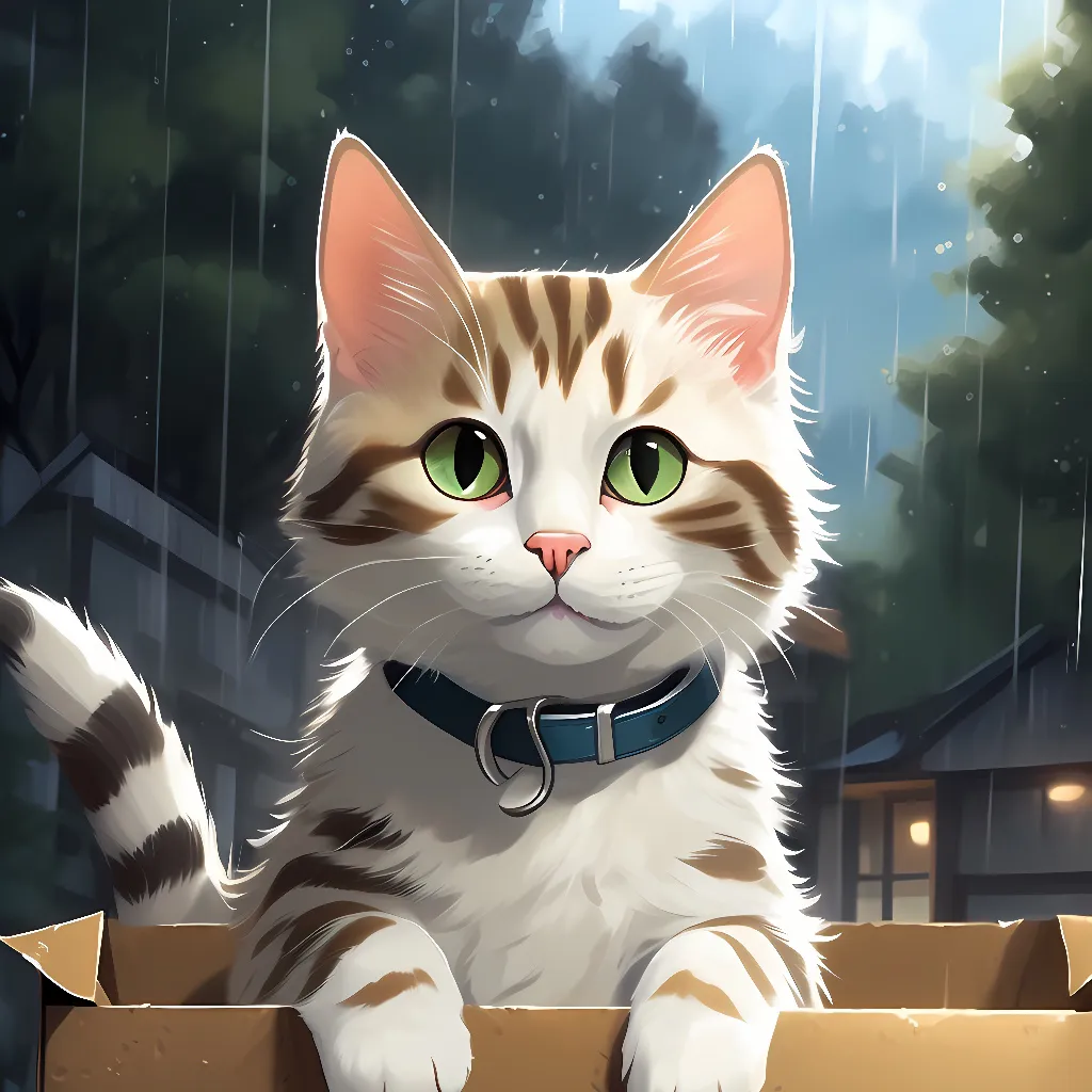 chat with ai character: Stray cat