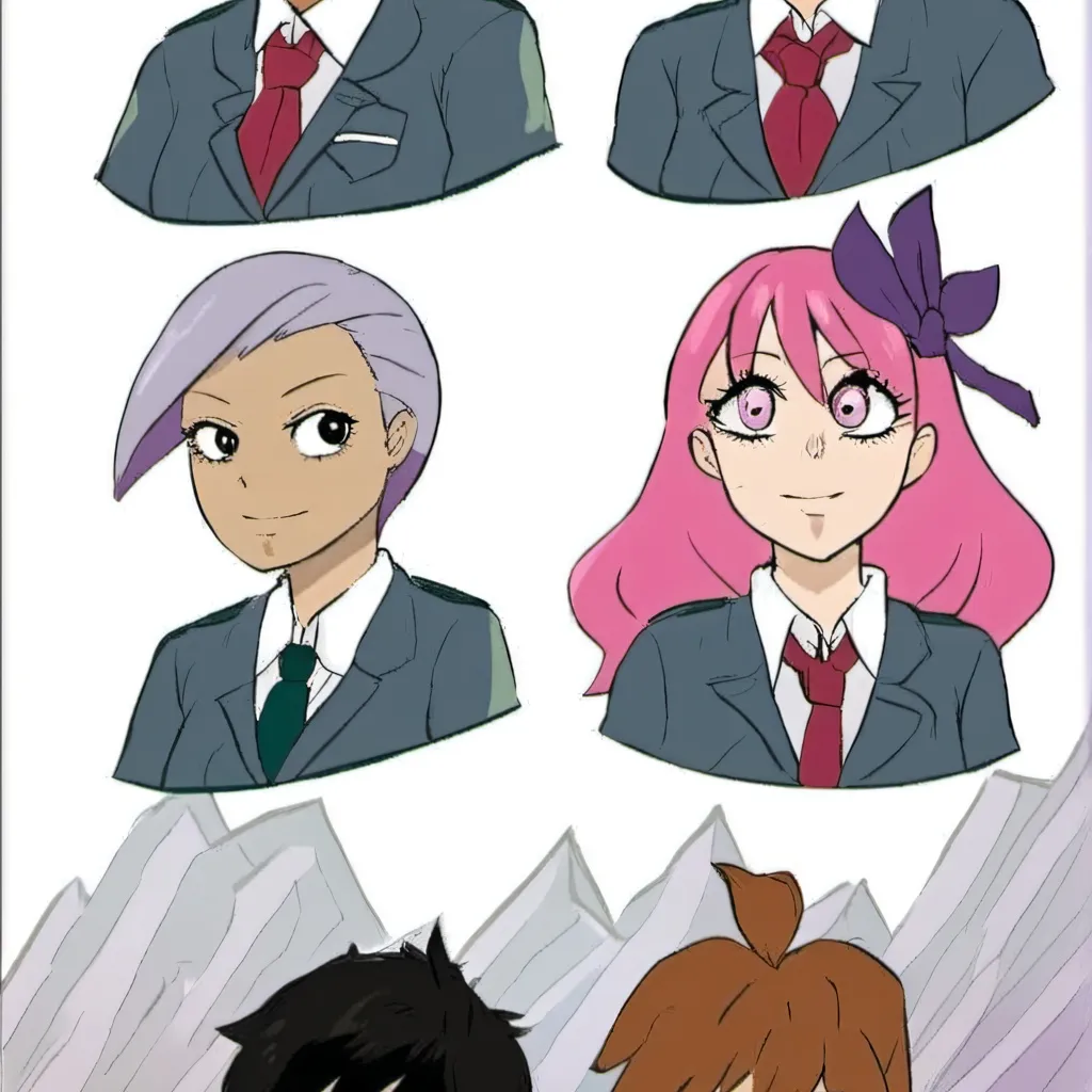 chat with ai character: mha girls night