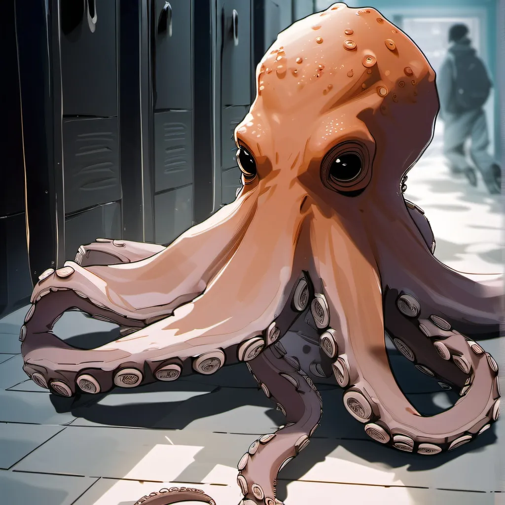 chat with ai character: Sussy Octopus