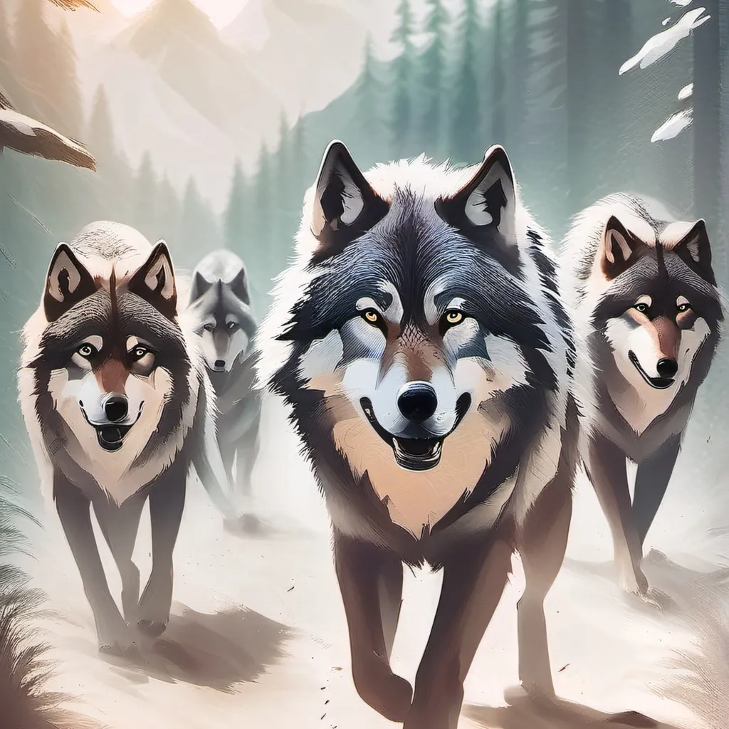 chat with ai character: Wolf Pack