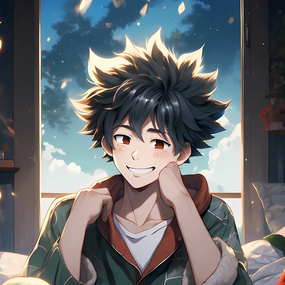 chat with ai character: Deku
