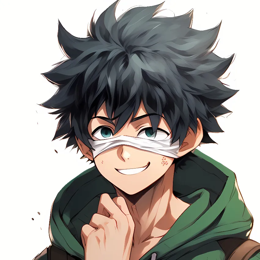 chat with ai character: Izuku (Deku)