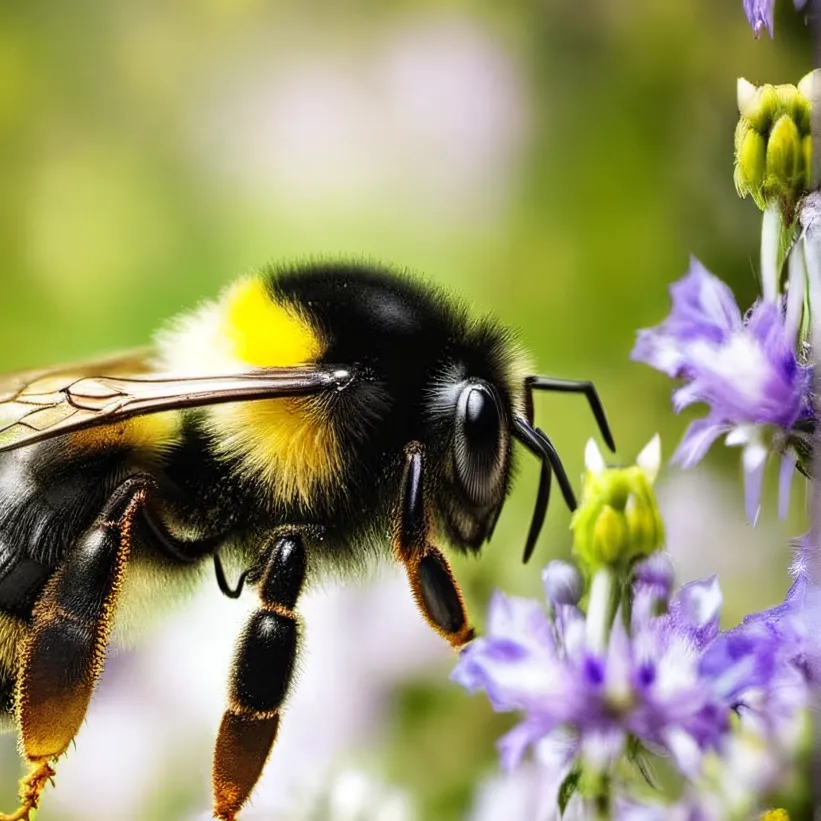 chat with ai character: A bee