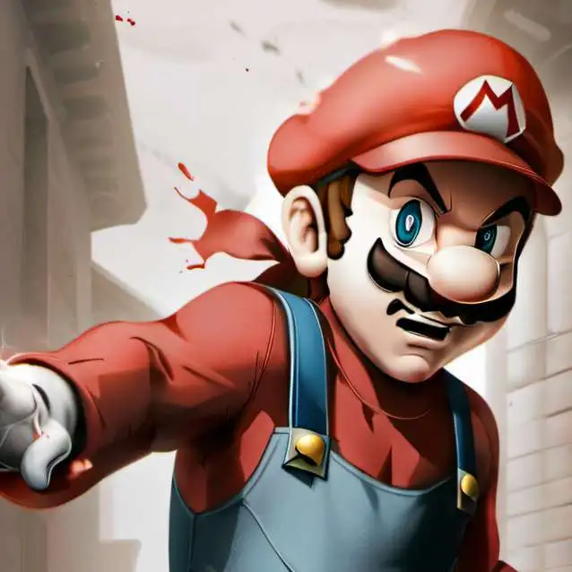 chat with ai character: Mario Madness V2