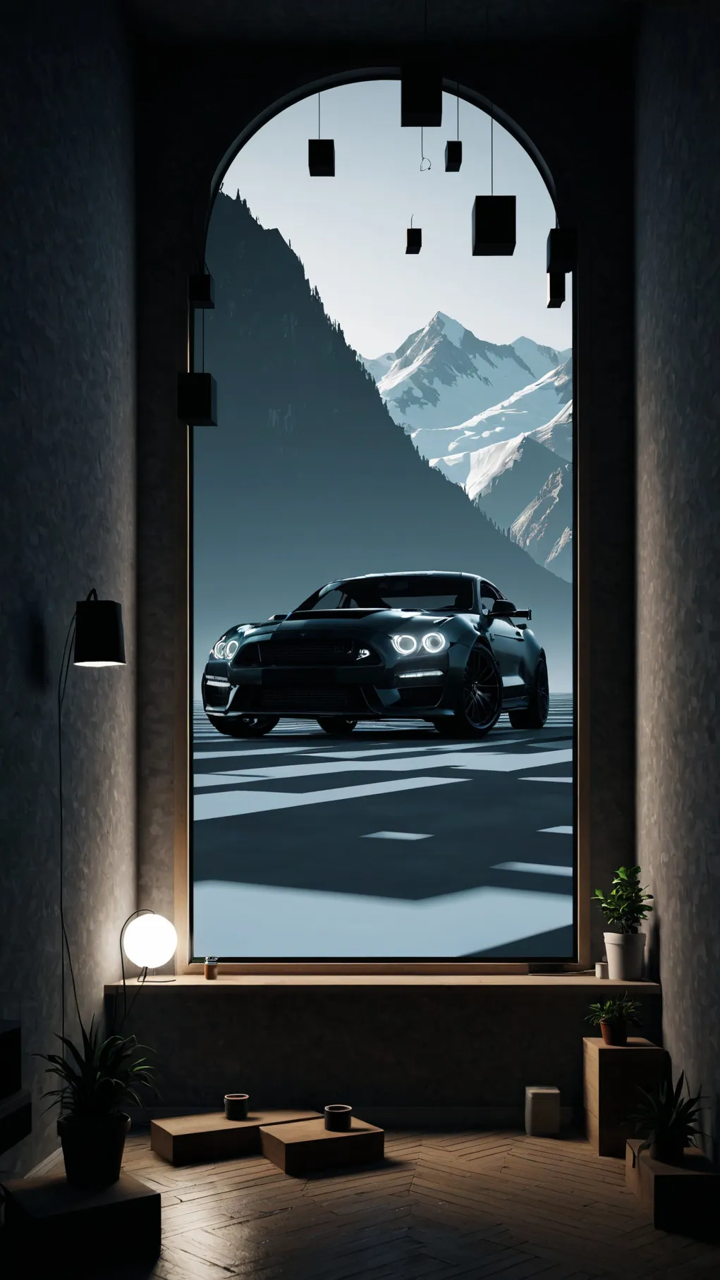 ai character: happy pc virus background