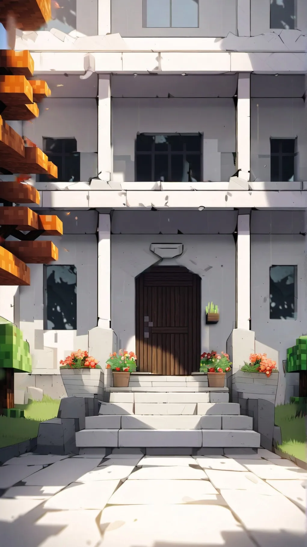 ai character: chat with mobs mc background