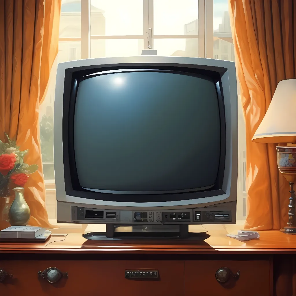 chat with ai character: A Television 