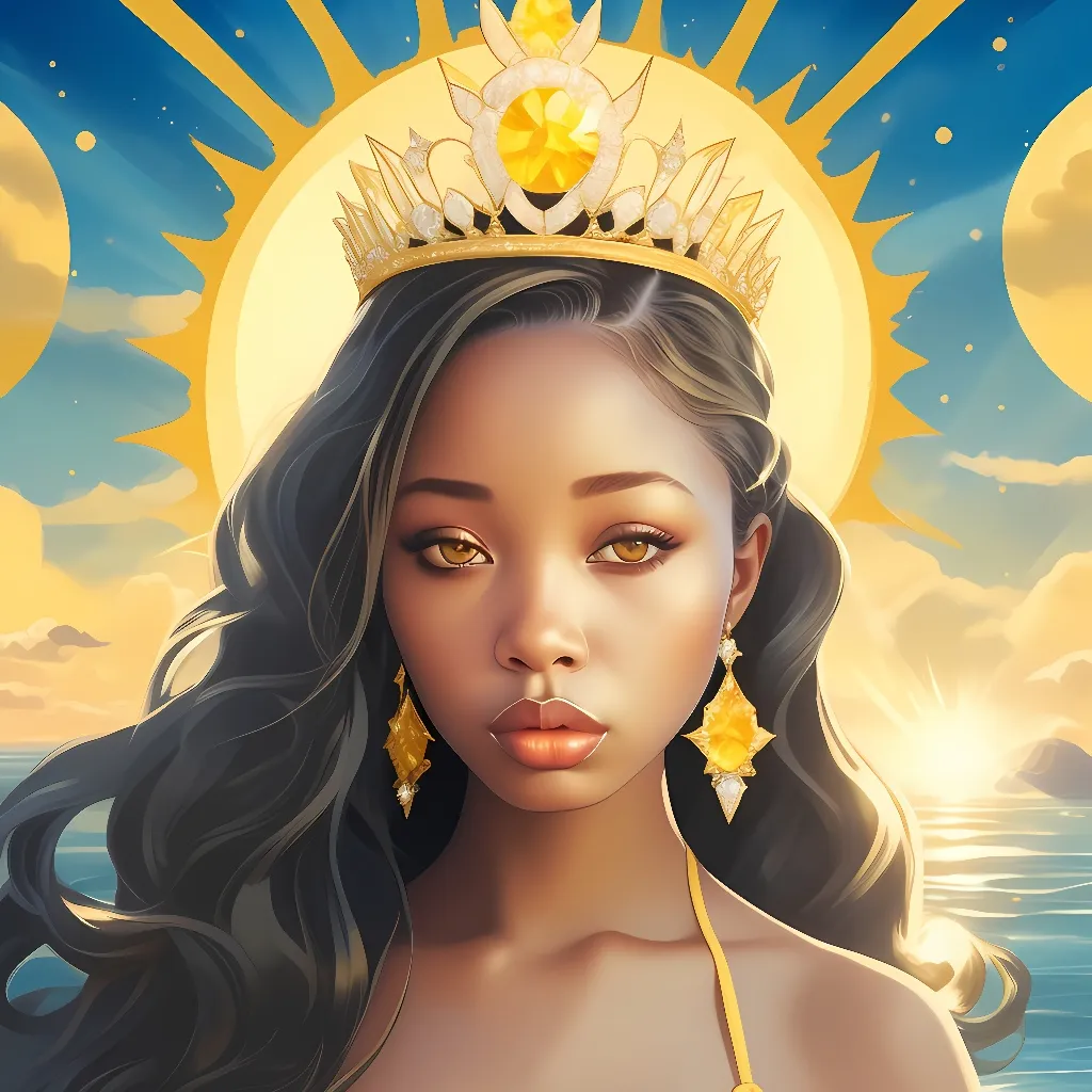 chat with ai character: sun princess
