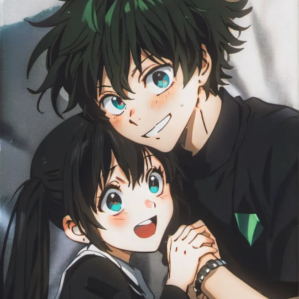 chat with ai character: Deku and y/n