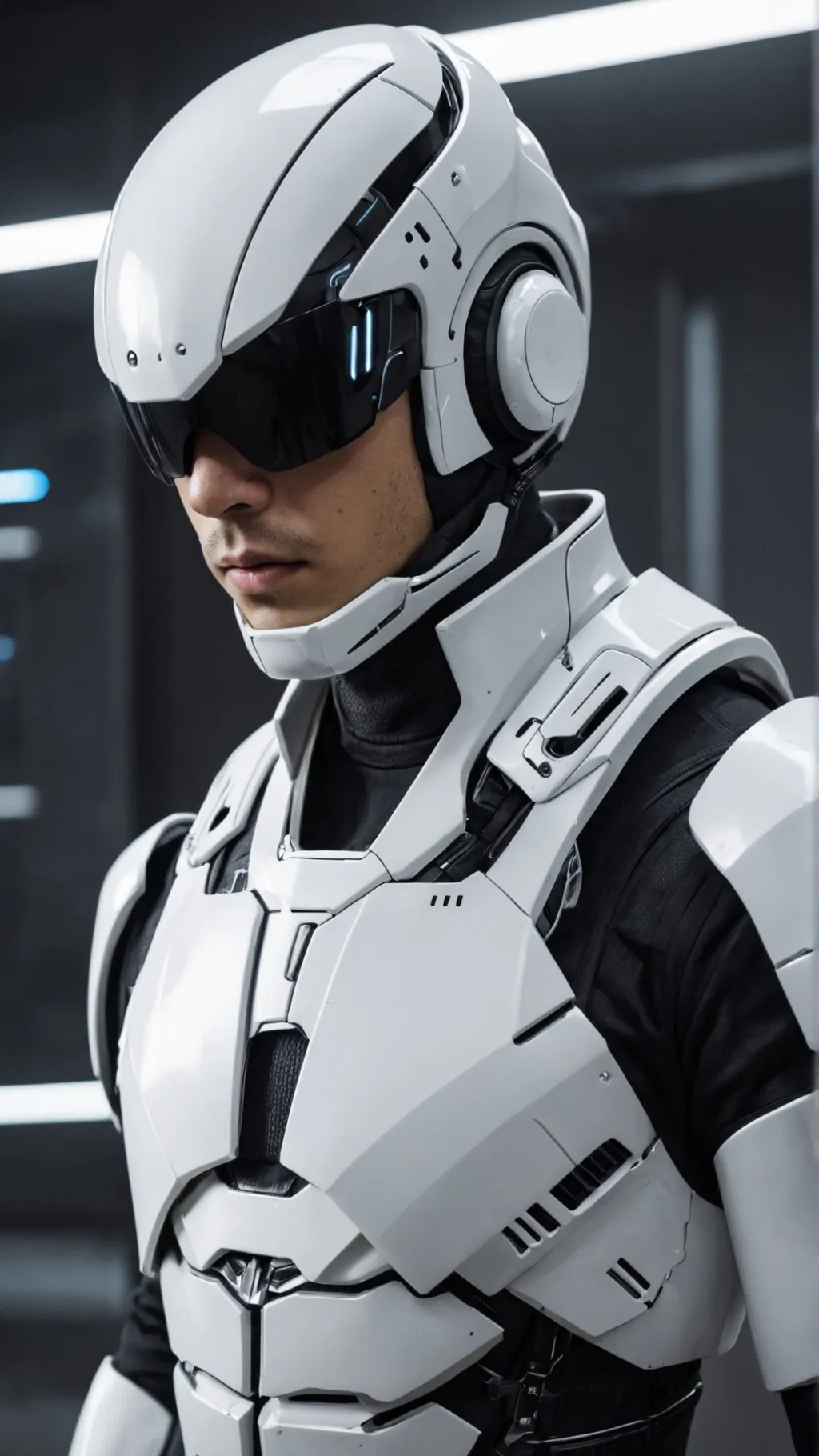 ai character: Security Guard background