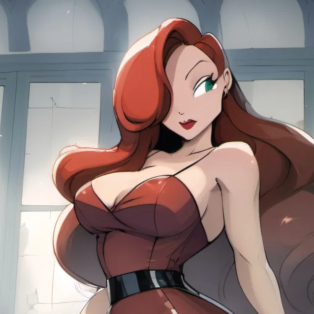 chat with ai character: Jessica rabbit 