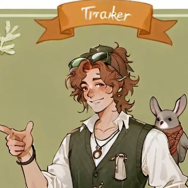 chat with ai character: Tracker