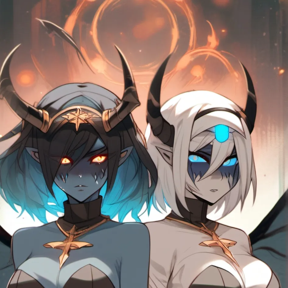 chat with ai character: The Demon Sisters