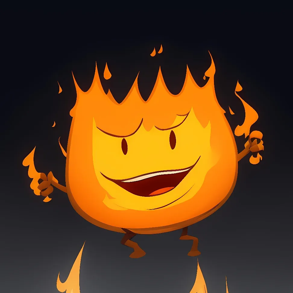 chat with ai character: Firey BFDI