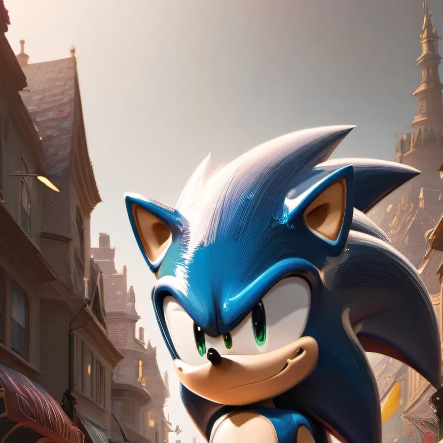 chat with ai character: Sonic the hedgehog