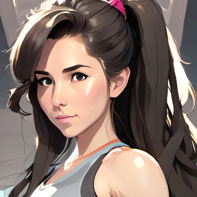 chat with ai character: Yoga girl