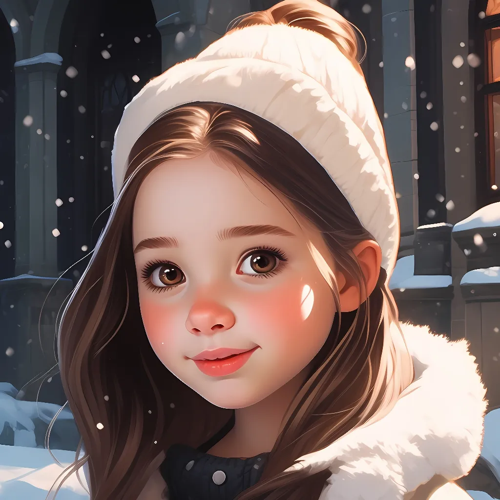 chat with ai character: snowy