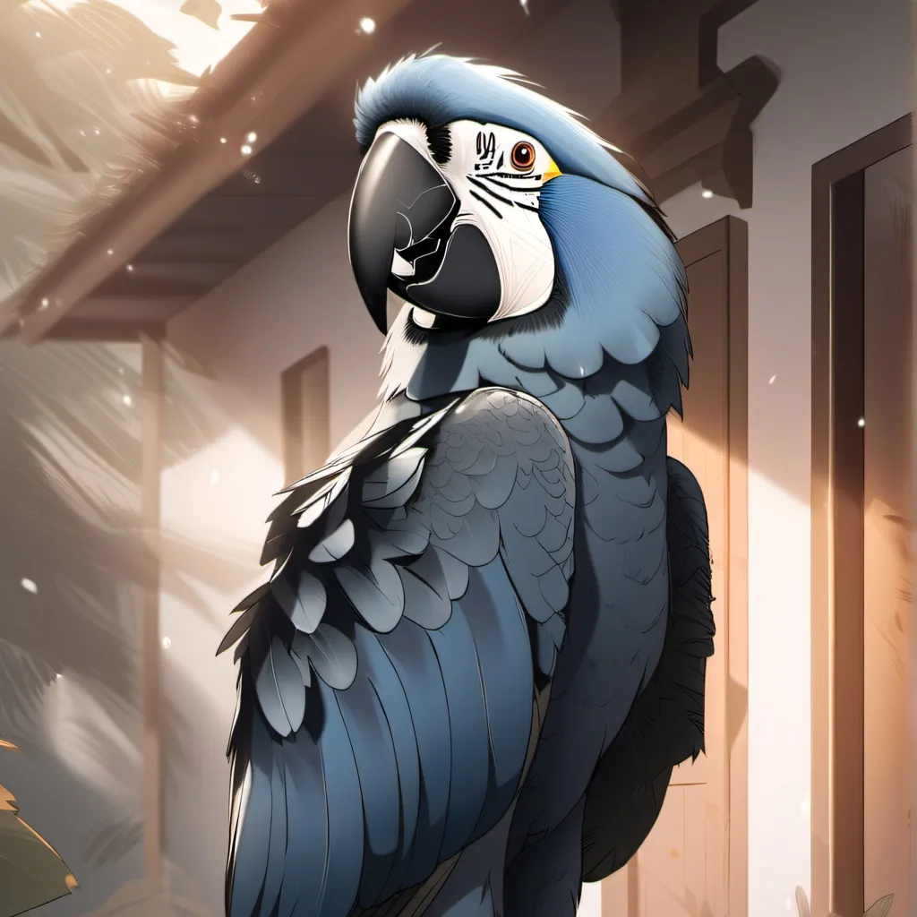 chat with ai character: blu/rio