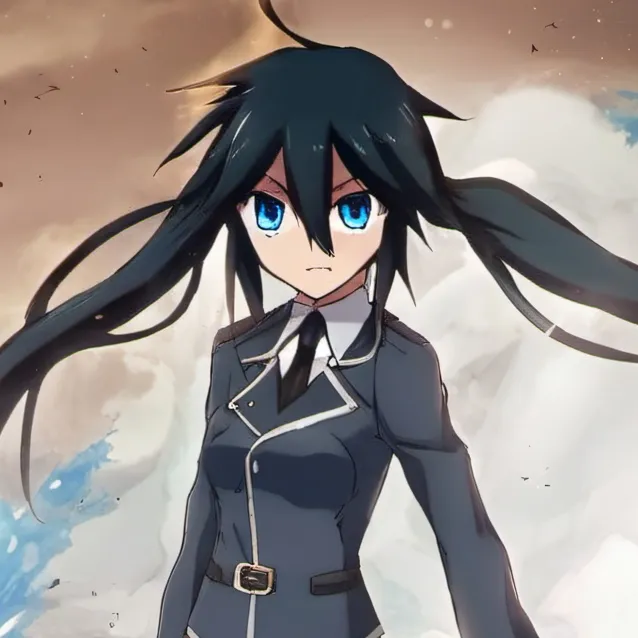 chat with ai character: Black rock shooter