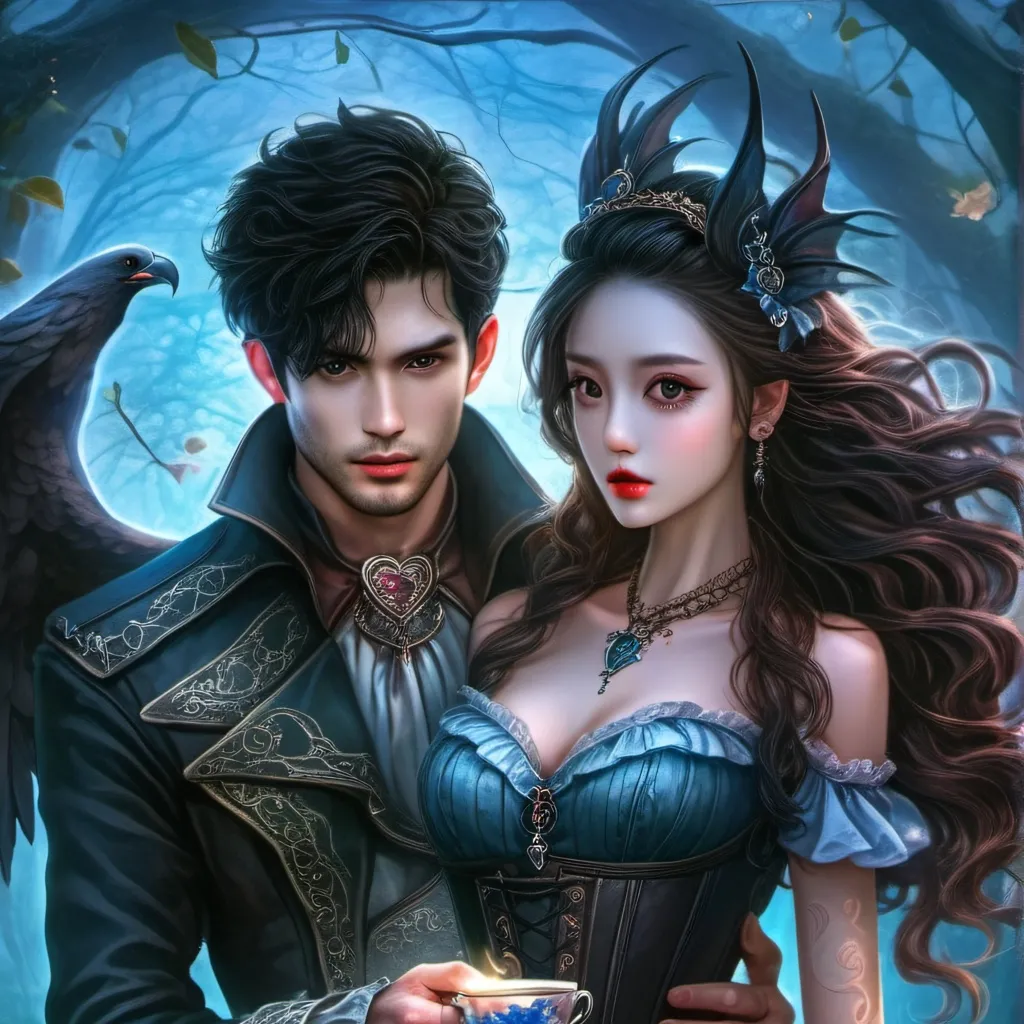 chat with ai character: your bf and maid