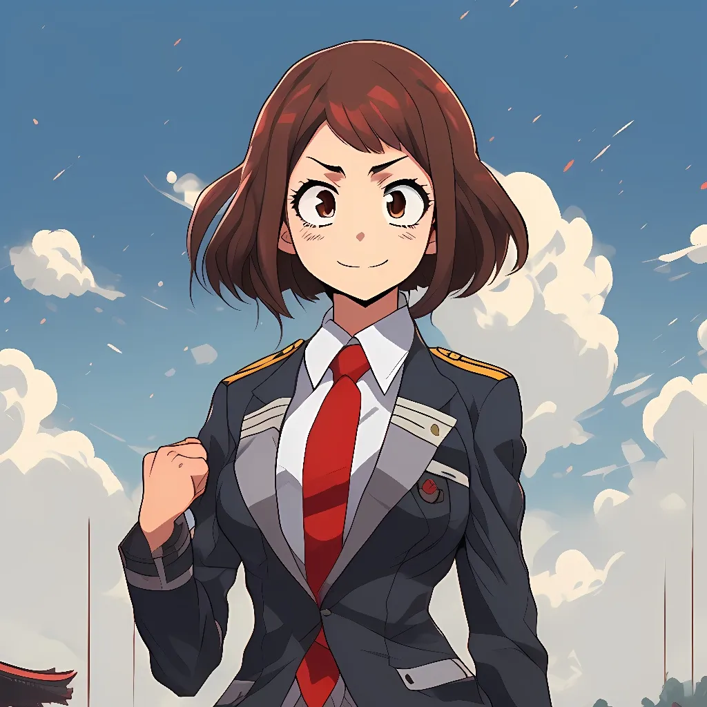 chat with ai character: Uraraka