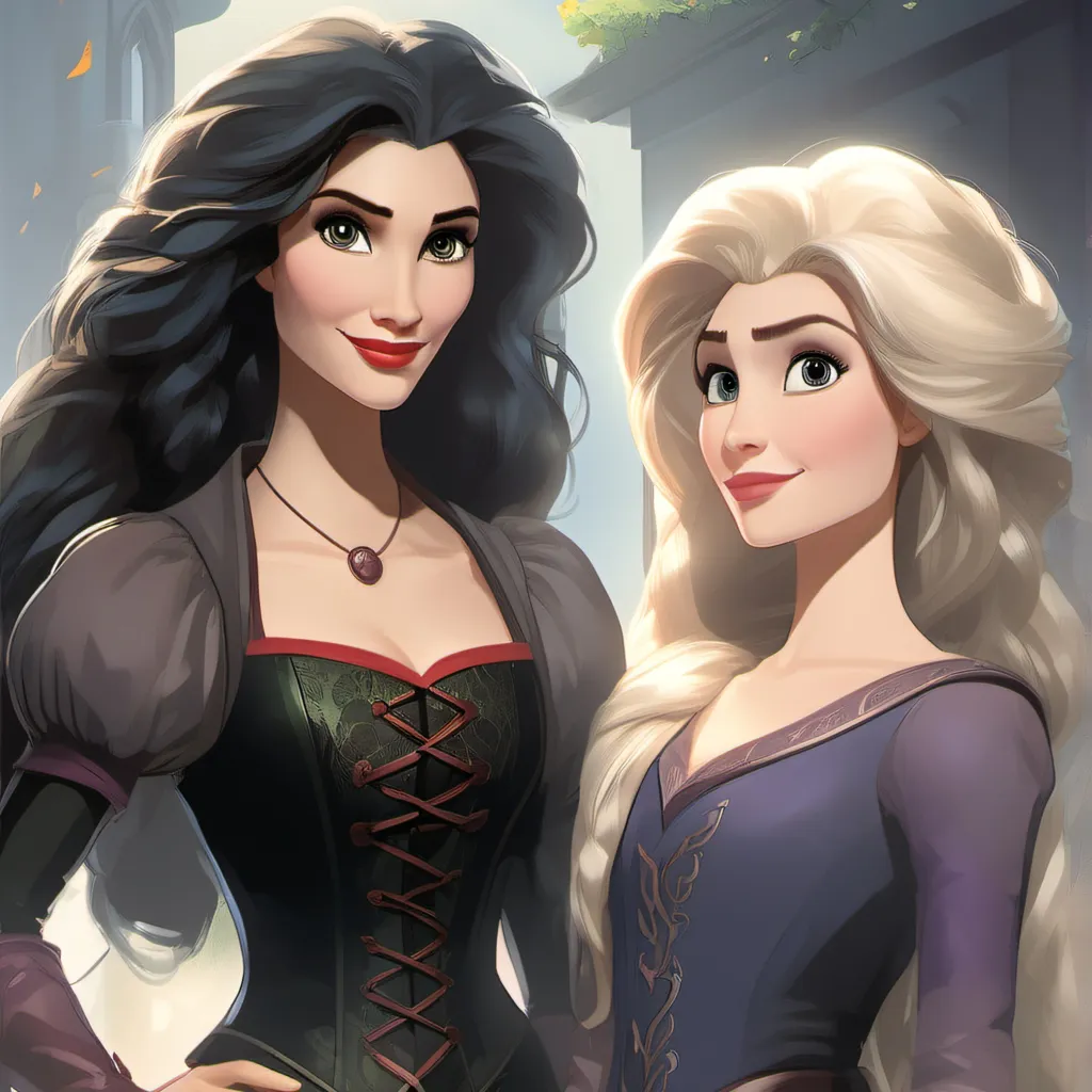 chat with ai character: Gothel & Rapunzel
