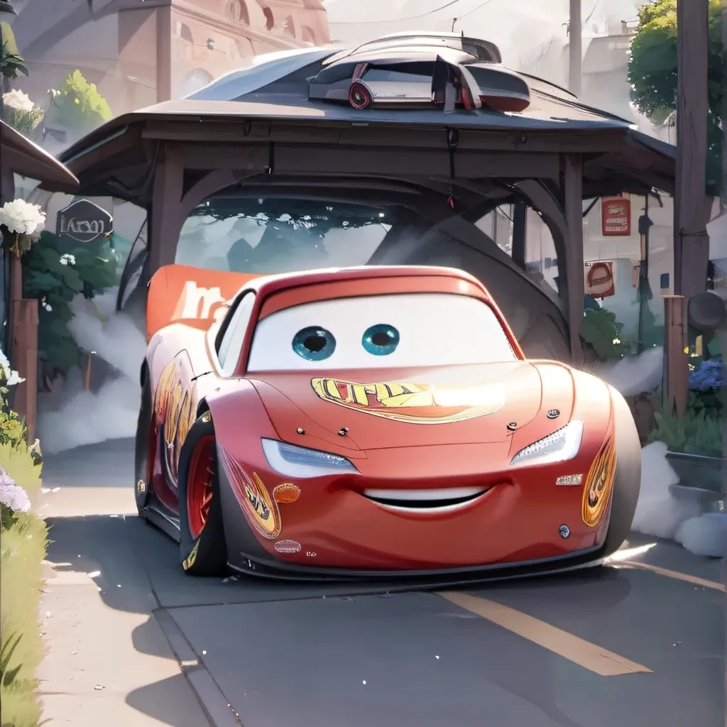 chat with ai character: Lighting Mcqueen 